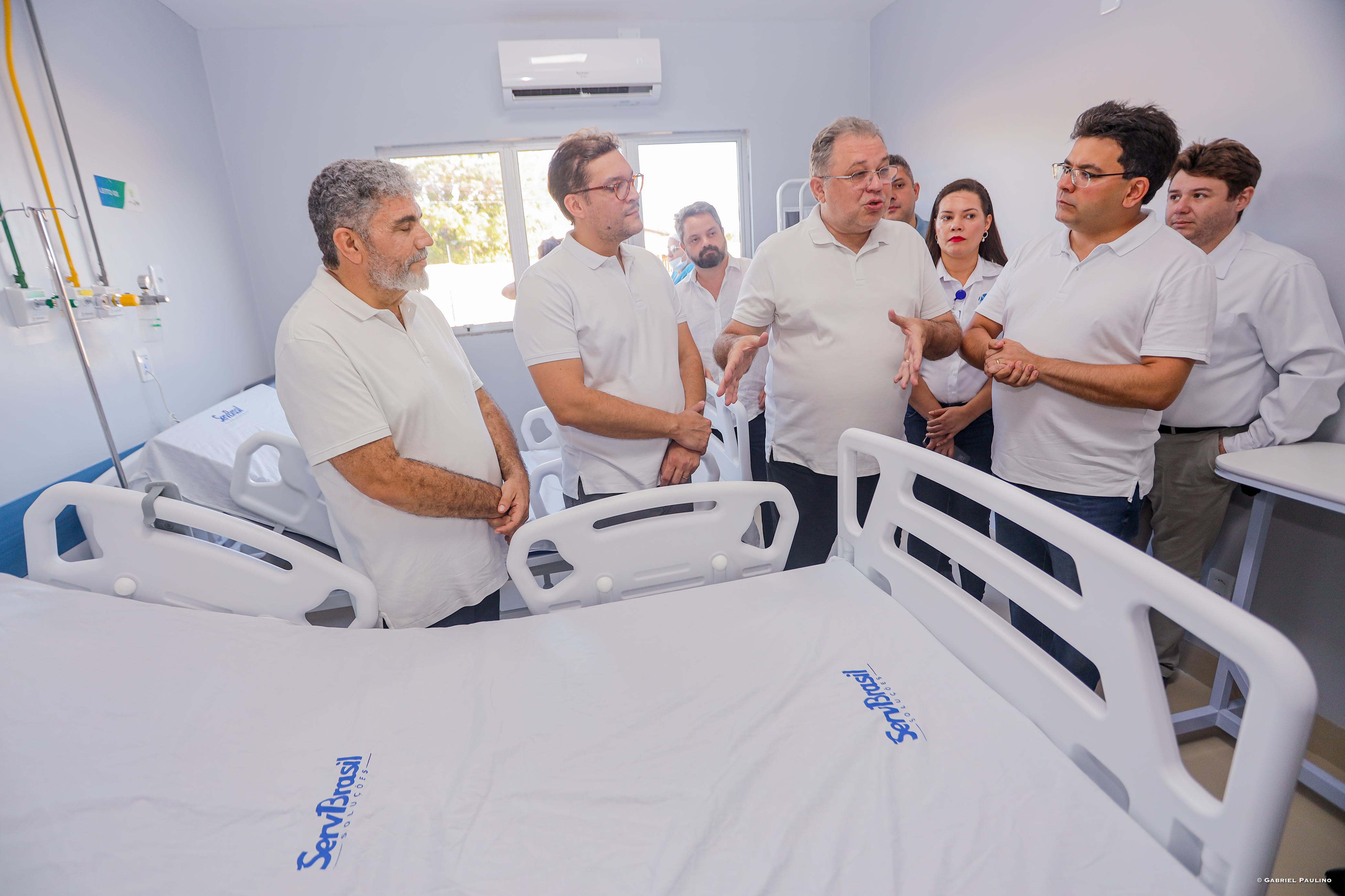 Governador Rafael Fonteles entrega primeira etapa da maior obra de saúde  pública de Parnaíba - Governo do Piauí